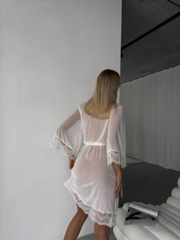 Халат “Ethereal Lace Robe” - Зображення 2