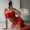 Бодістокінг “Scarlet Allure Bodystocking” - Зображення 7
