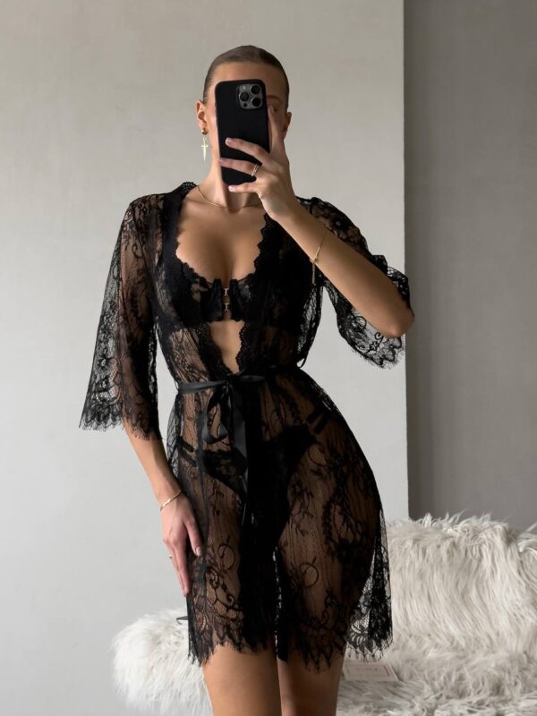 Халат “Lace Elegance Robe” - Зображення 3