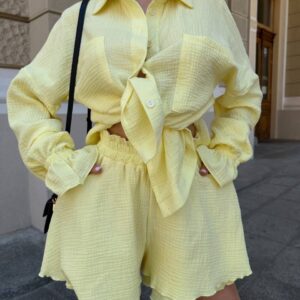 Костюм з шортами “Lemon Breeze”
