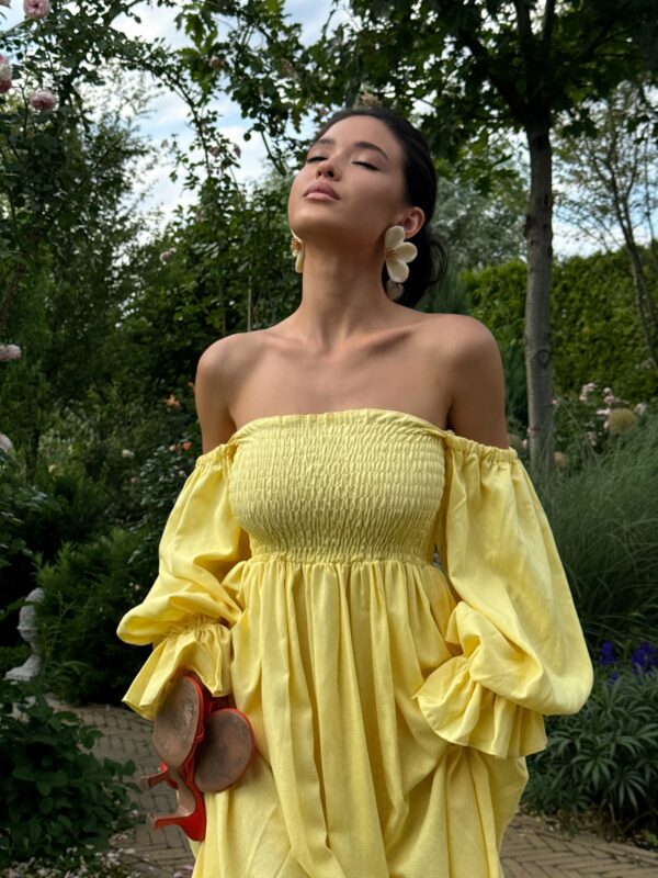 Сукня з пишними рукавами “Limoncello” - Зображення 3