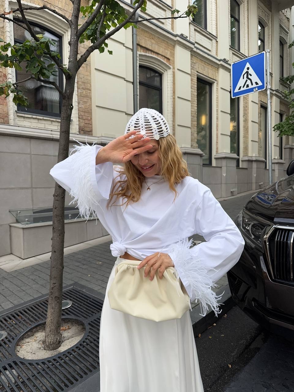 Лонгслів з пірʼям “Jacqueline” - Зображення 3