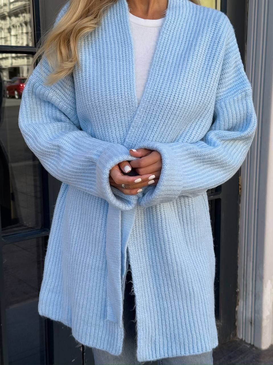 Кардиган-кімоно “Della” з поясом