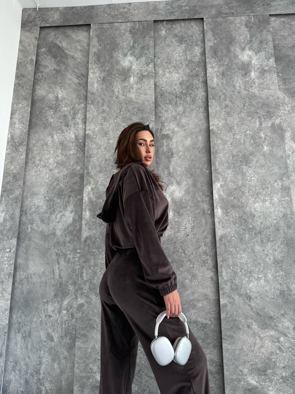 Велюровий костюм “Idol” з капюшоном - Зображення 7