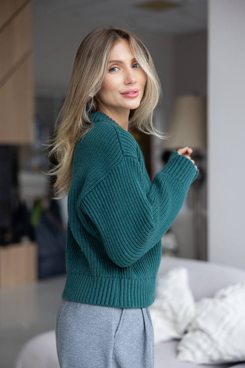 В’язаний бомбер “Morgan” на блискавці - Зображення 14