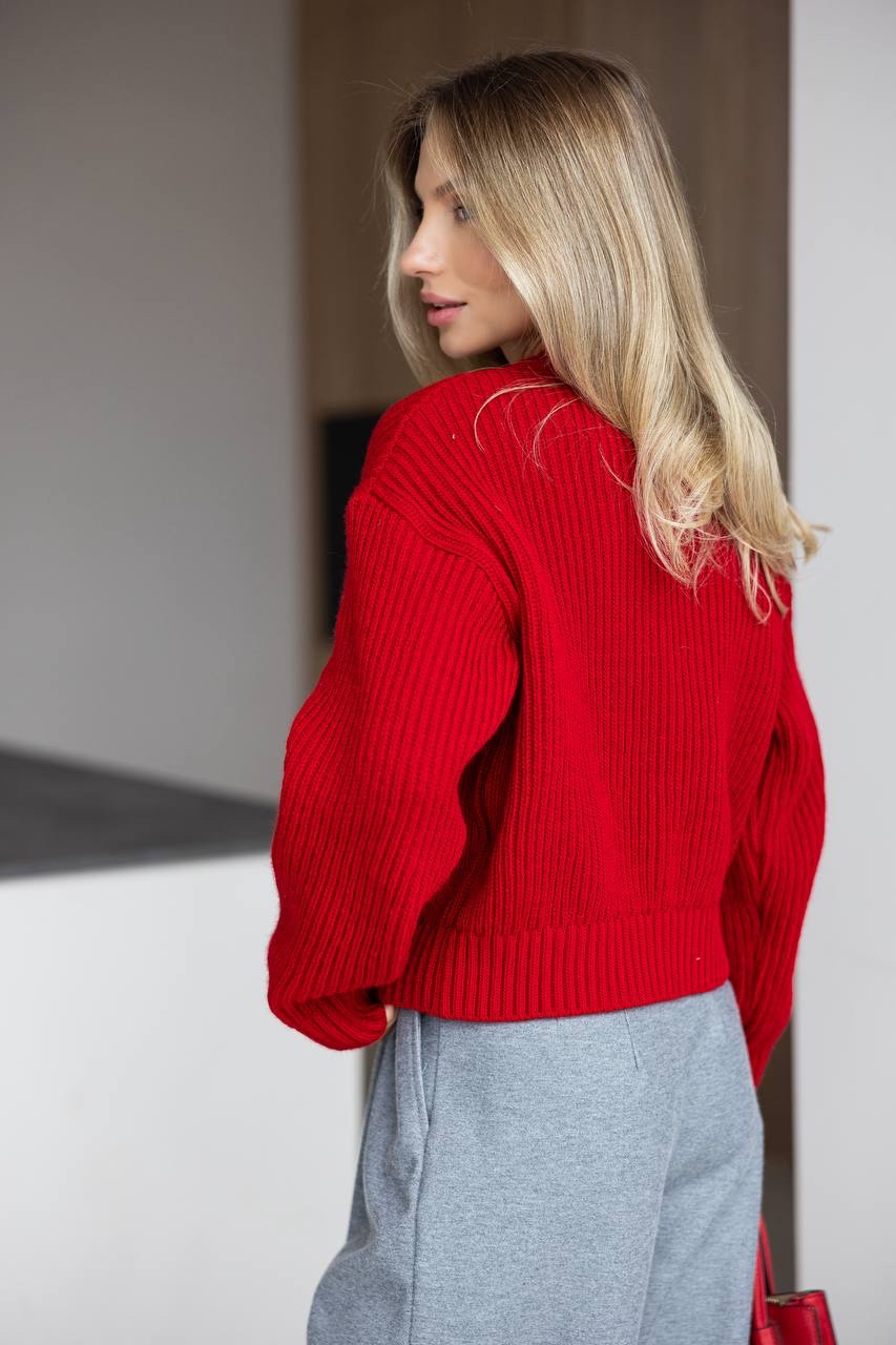 В’язаний бомбер “Morgan” на блискавці - Зображення 21