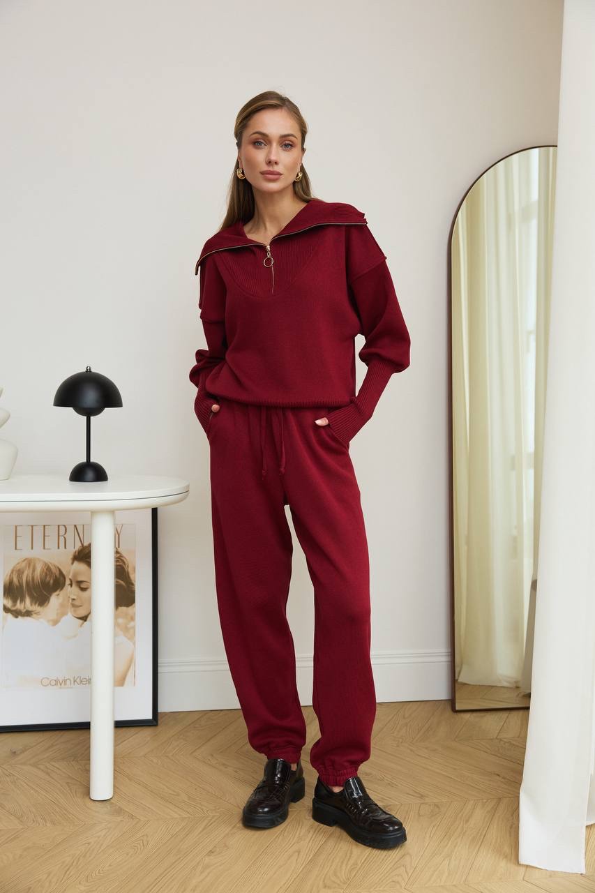 Трикотажний костюм “Melory” з натуральної пряжі - Зображення 4