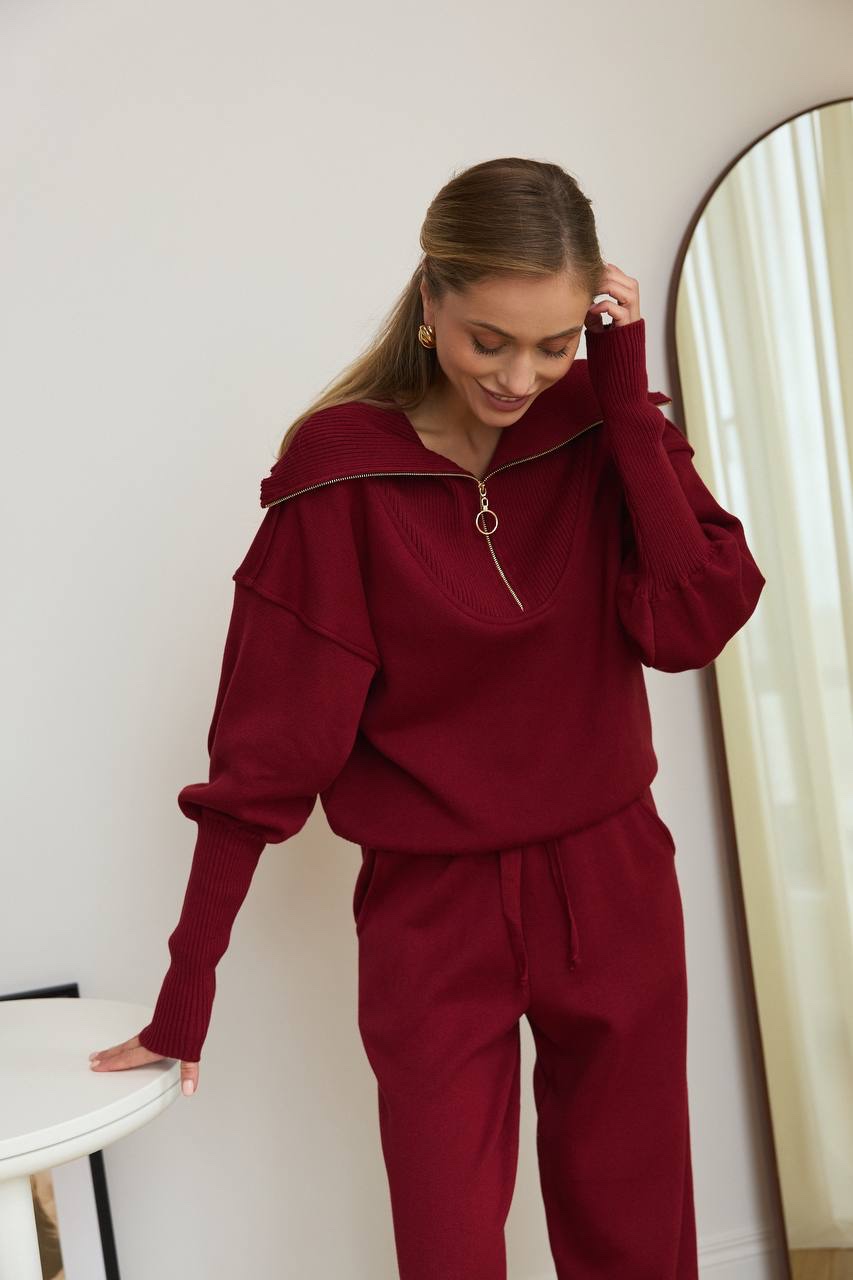 Трикотажний костюм “Melory” з натуральної пряжі - Зображення 3