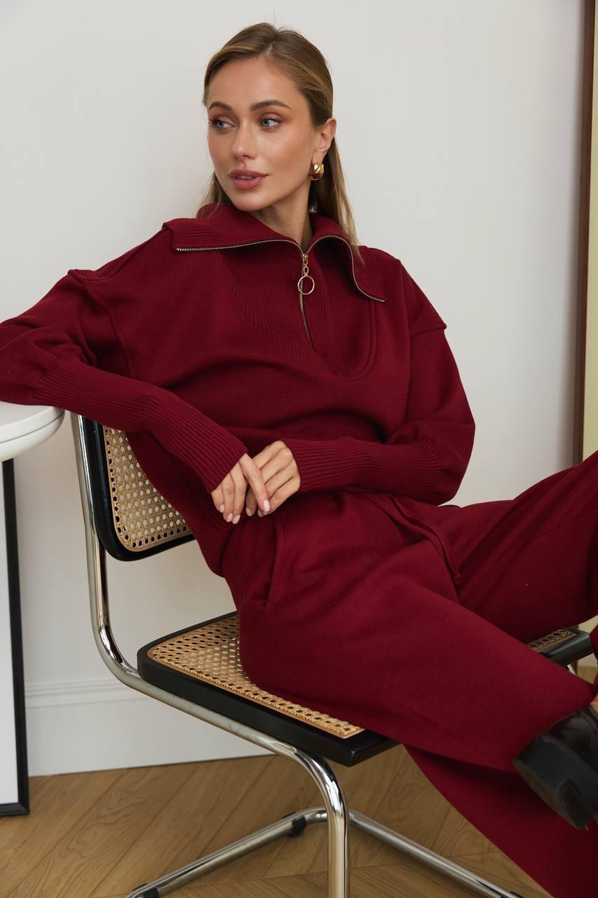 Трикотажний костюм “Melory” з натуральної пряжі - Зображення 2