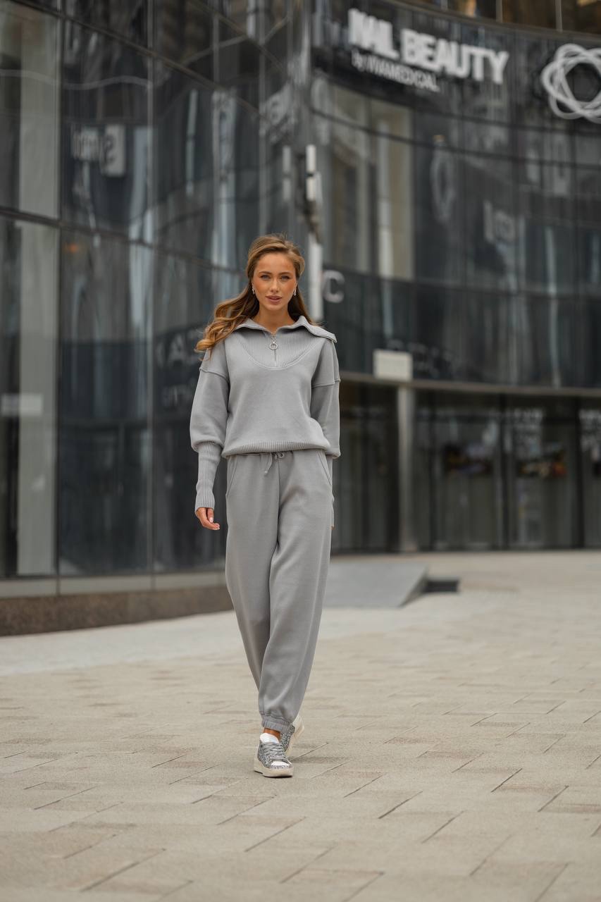 Трикотажний костюм “Melory” з натуральної пряжі - Зображення 7