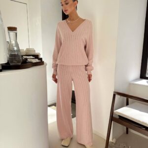 Трикотажний костюм “Rory“ із легким ажурним візерунком