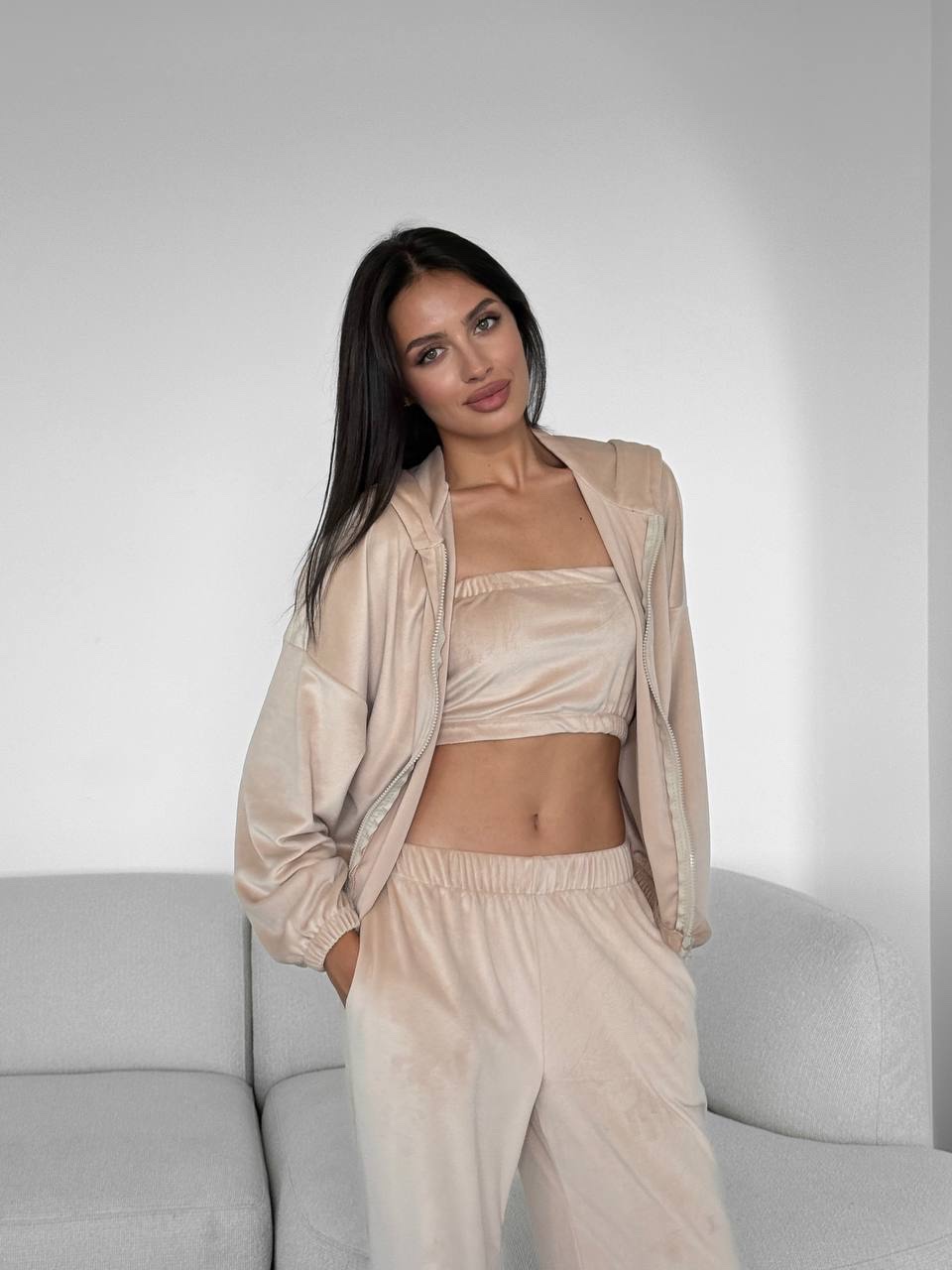 Велюровий костюм “Glam Ease” - Зображення 4