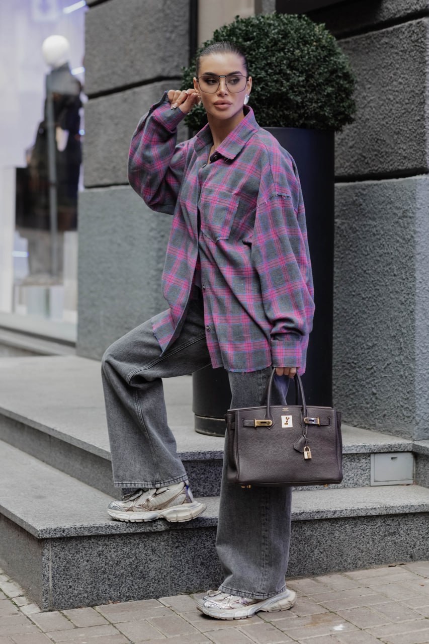 Сорочка в клітинку “Millie” - Зображення 8