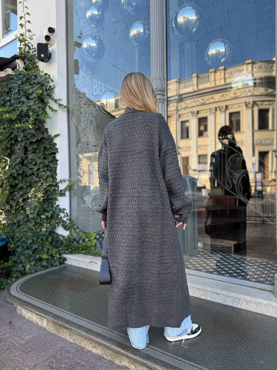 В’язаний кардиган “Cardi Cloud” з об’ємними рукавами - Зображення 12