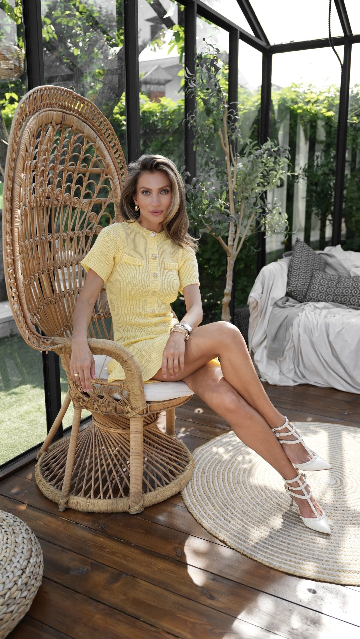 В’язана сукня “Amara” з ґудзиками - Зображення 6