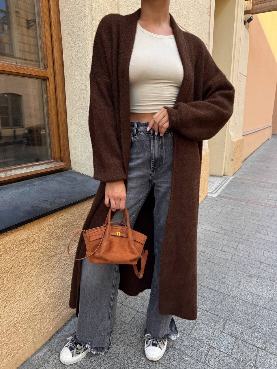 Пухнастий кардиган “Fluffy” вільного крою - Зображення 7