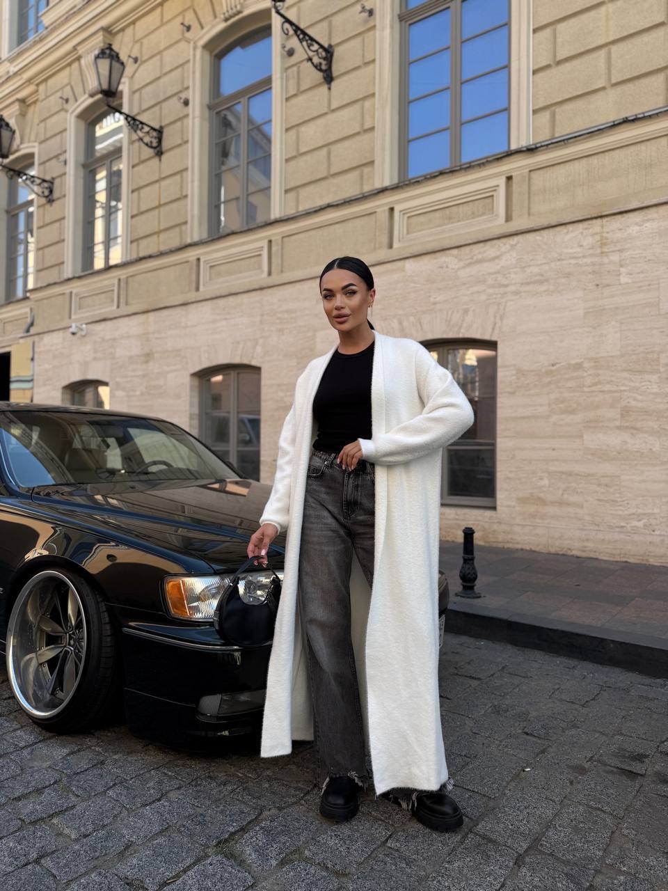 Пухнастий кардиган “Fluffy” вільного крою - Зображення 12