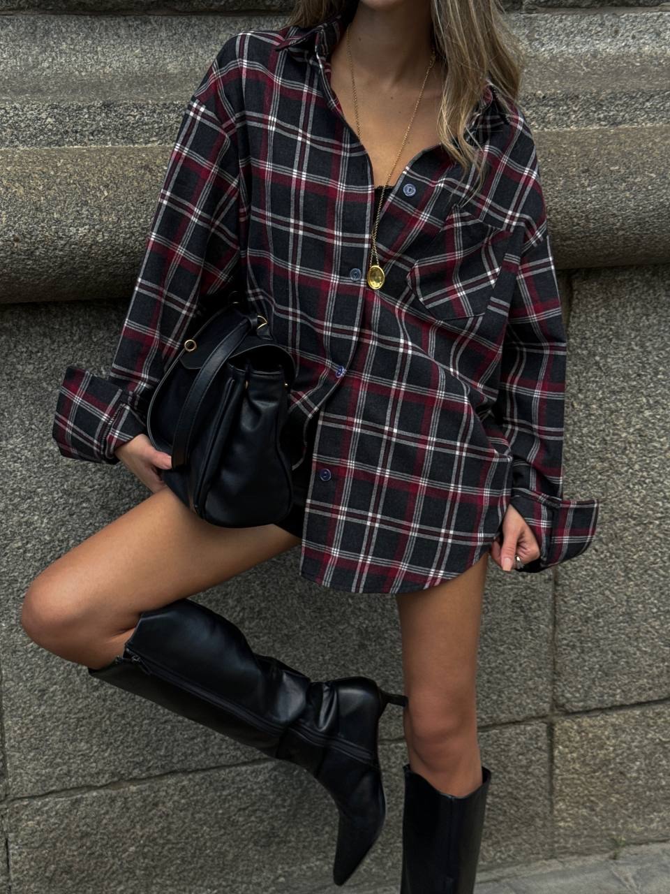 Фланелева сорочка в клітинку “Morena” - Зображення 5