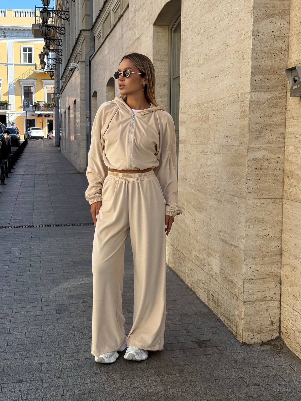 Велюровий костюм “Virginia” з капюшоном - Зображення 6