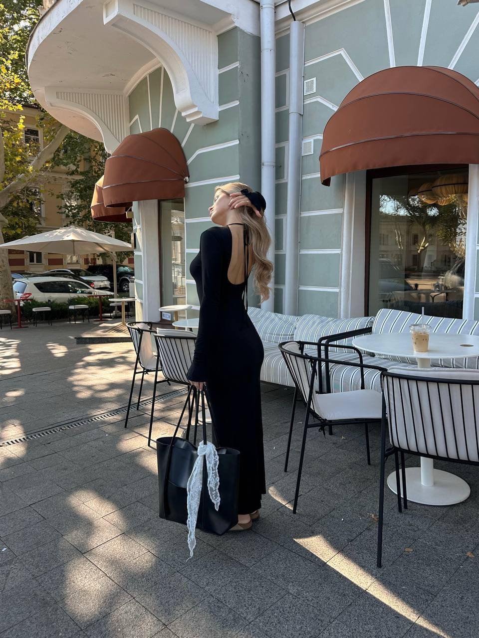 Сукня максі “Grace” з відкритою спинкою - Зображення 6