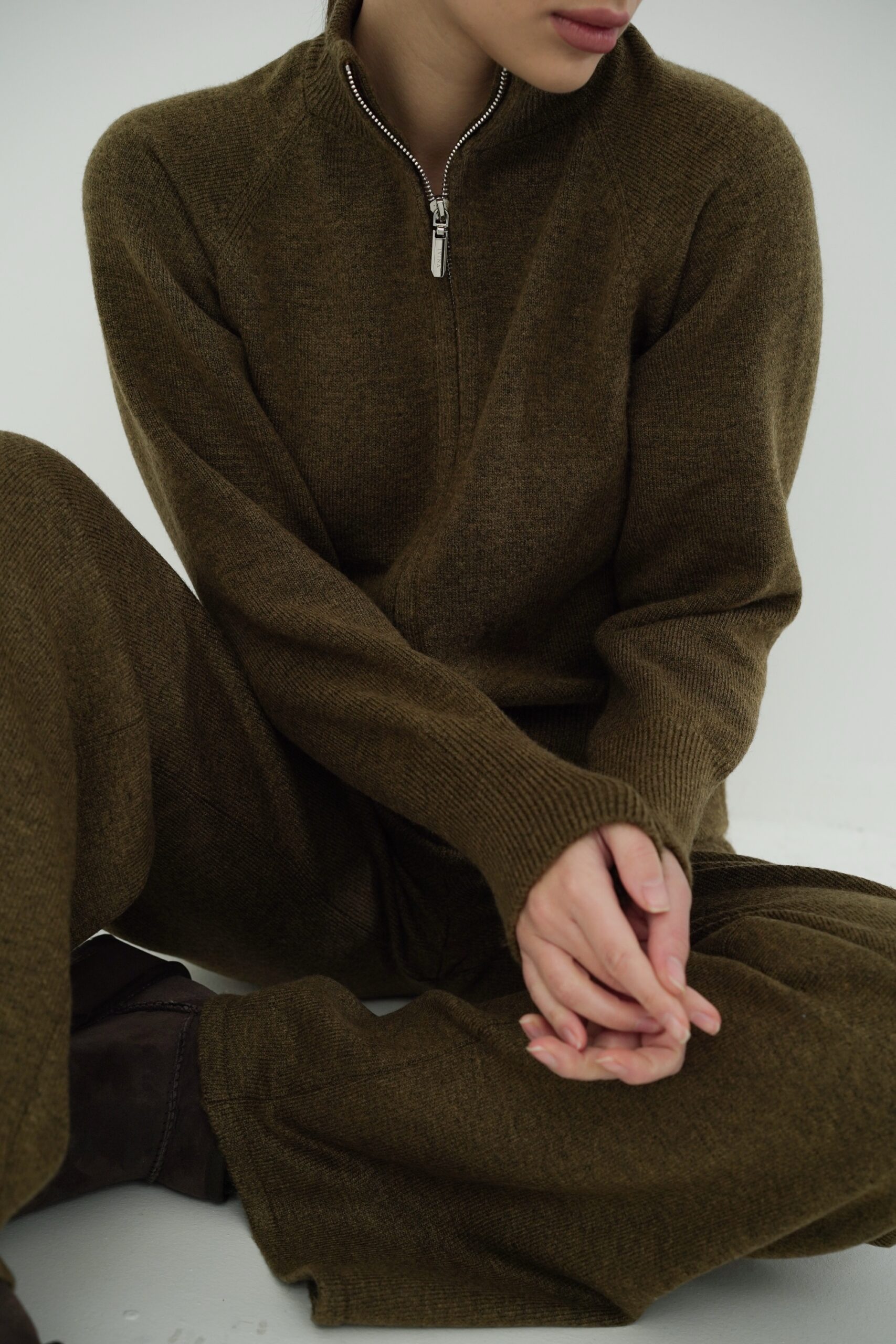 Кашеміровий костюм “Lousy” з широкими штанами - Зображення 11