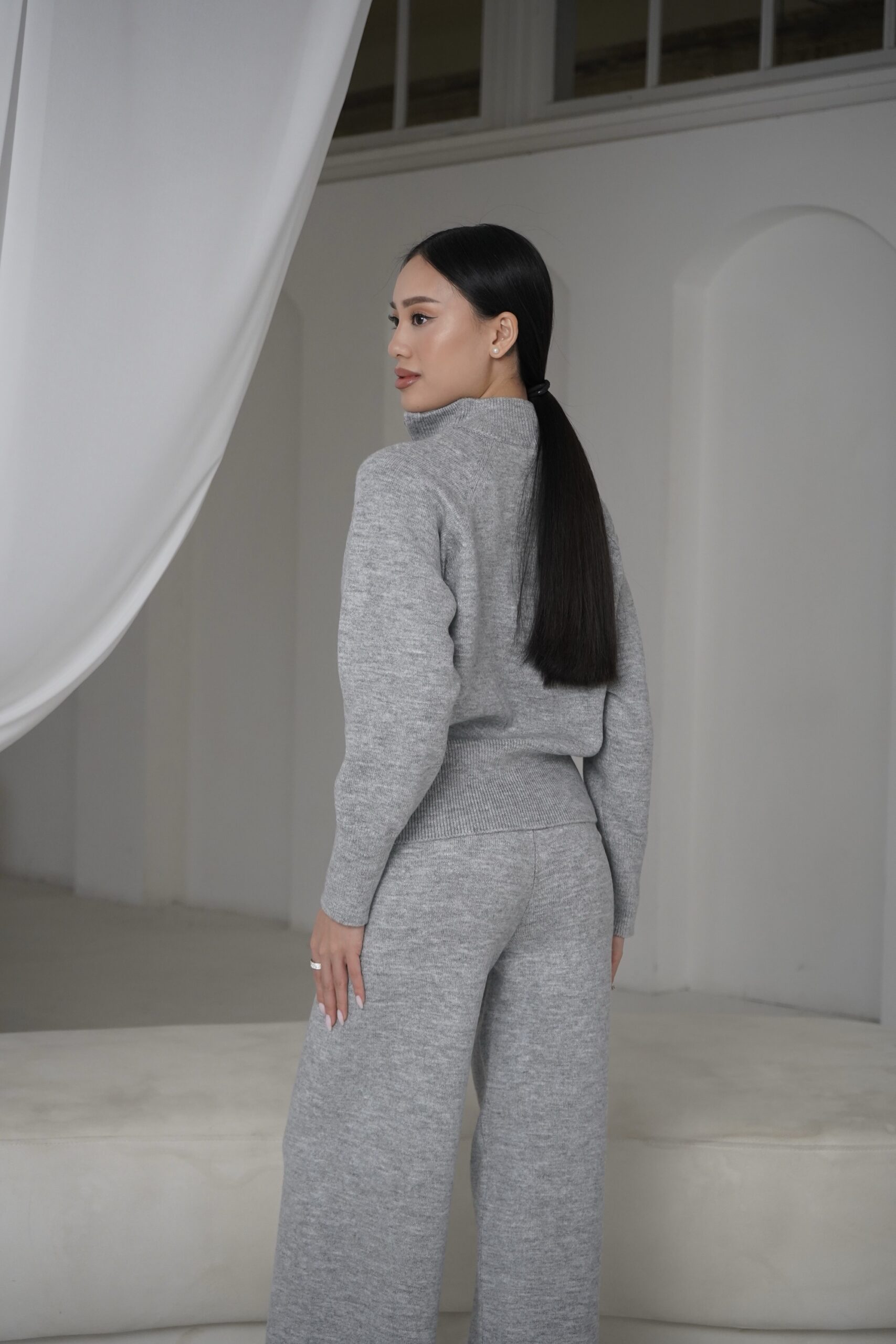 Кашеміровий костюм “Lousy” з широкими штанами - Зображення 8