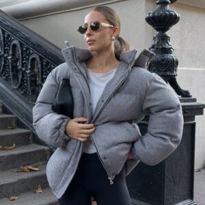 Пуховик “Angelo” з кашеміру