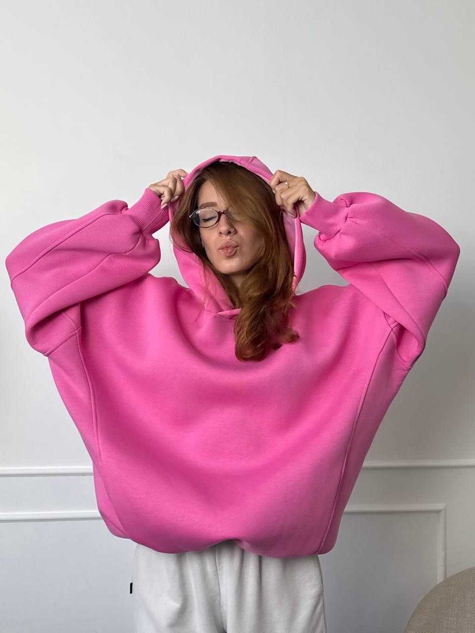 Худі оверсайз “Milly“ на флісі - Зображення 7