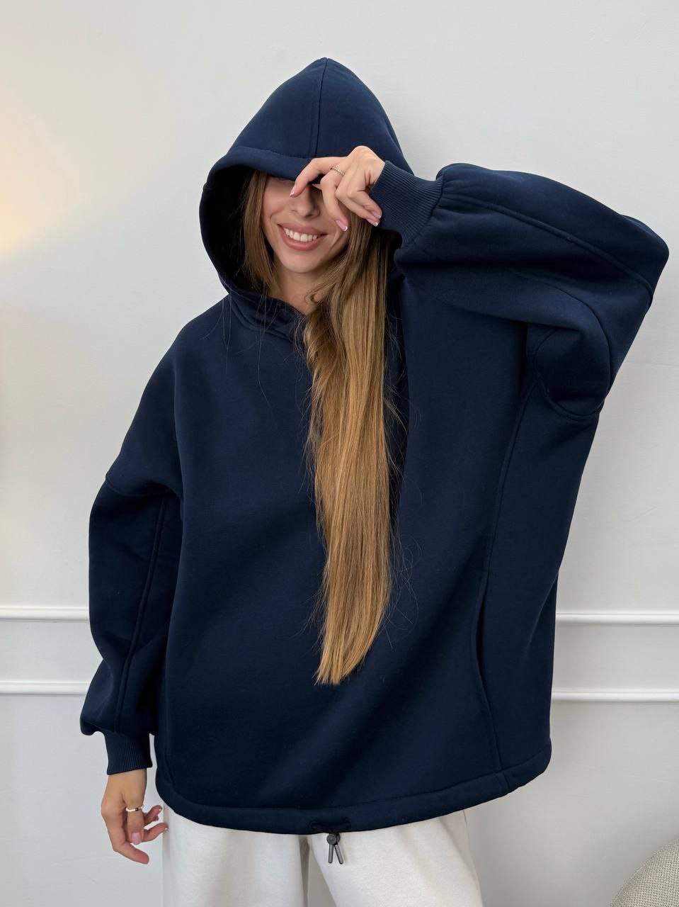 Худі оверсайз “Milly“ на флісі - Зображення 6