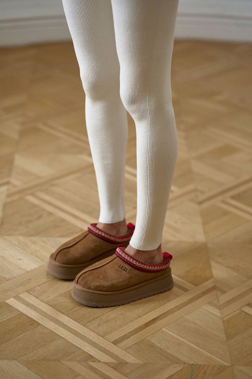 Вʼязані лосини “Belle” з високою посадкою - Зображення 2