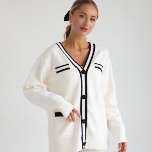 Кардиган “Charlotte” з акцентними кантами