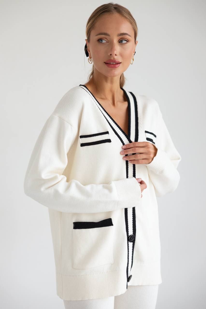 Кардиган “Charlotte” з акцентними кантами - Зображення 2