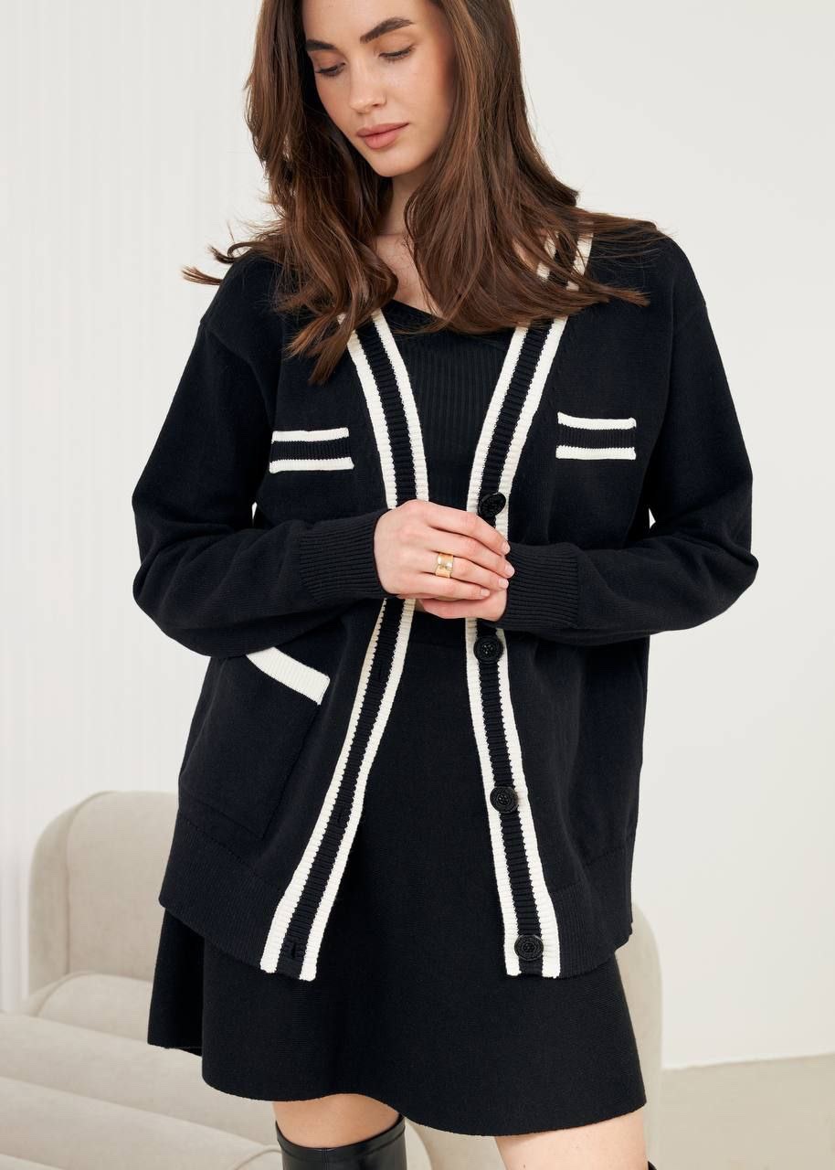 Кардиган “Charlotte” з акцентними кантами - Зображення 9