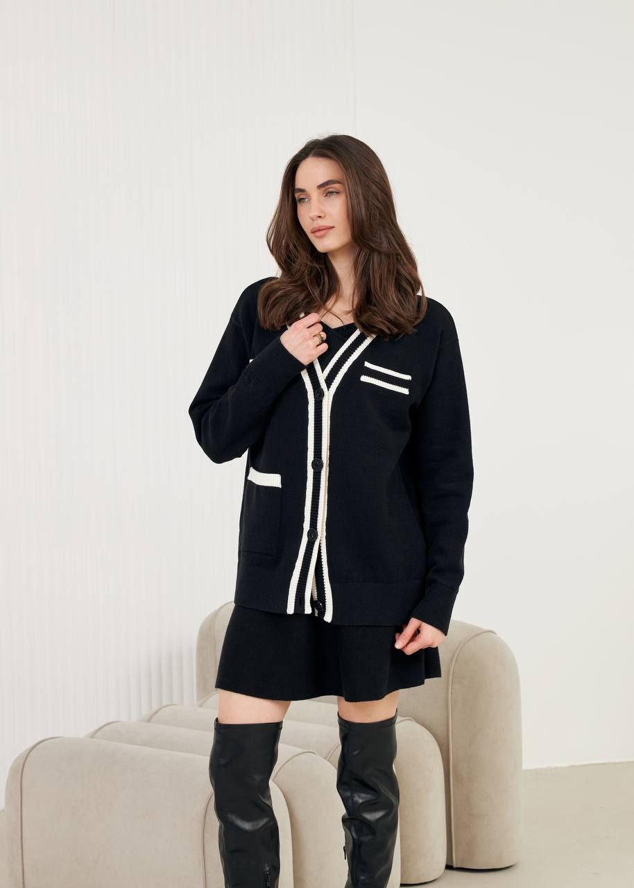 Кардиган “Charlotte” з акцентними кантами - Зображення 11