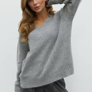 Джемпер “Lucia” з v-образним вирізом