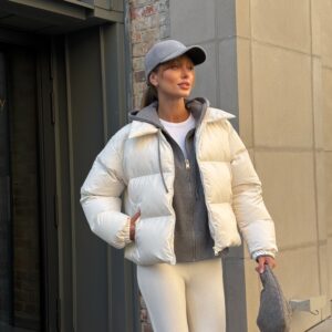 Пуховик з коміром “Moa”