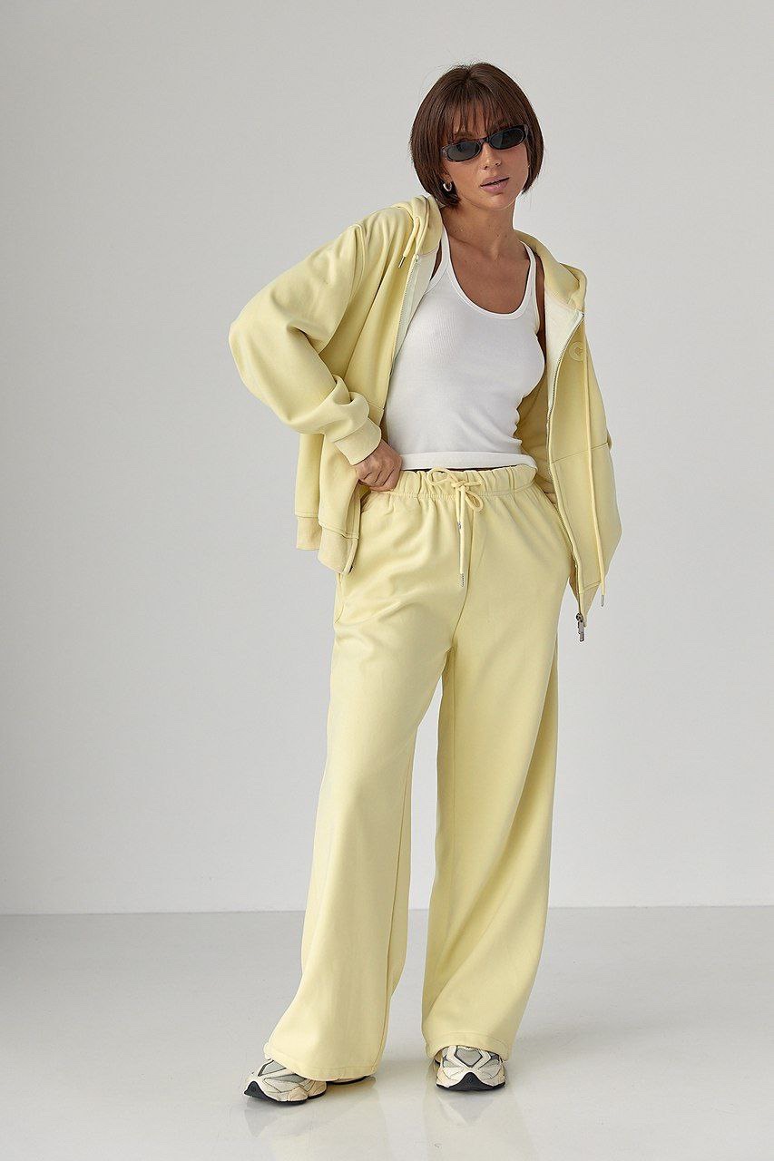 Спортивний костюм “Gimmie” із худі з капюшоном та прямими штанами - Зображення 3