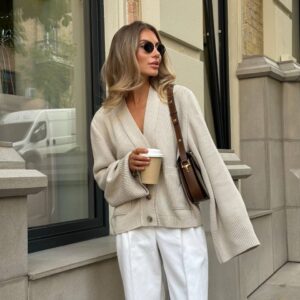 Кардиган “Moanna” на ґудзиках з кишенями