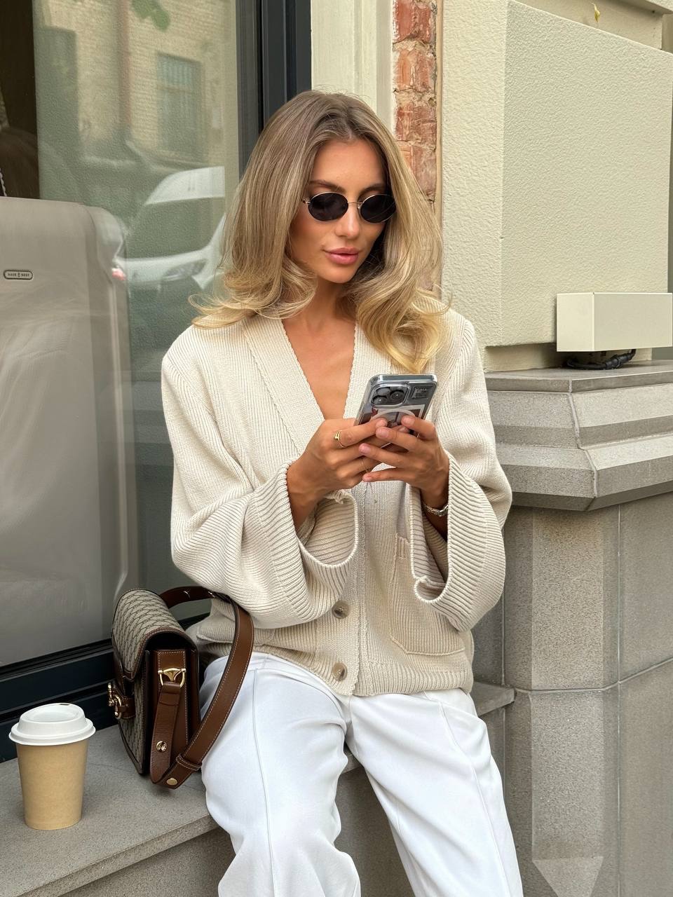 Кардиган “Moanna” на ґудзиках з кишенями - Зображення 4