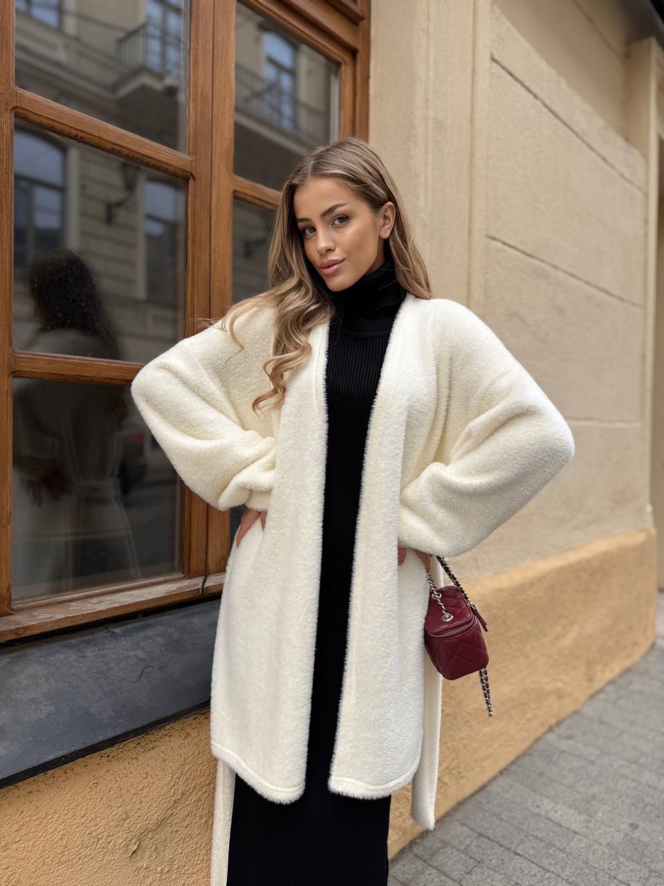 Кардиган “Anette” з поясом - Зображення 3