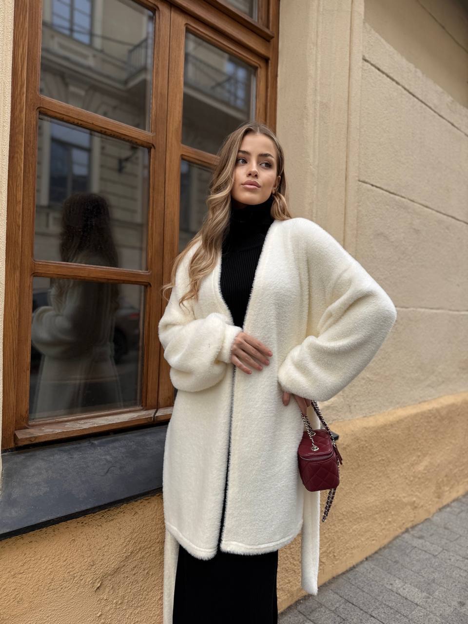 Кардиган “Anette” з поясом - Зображення 4