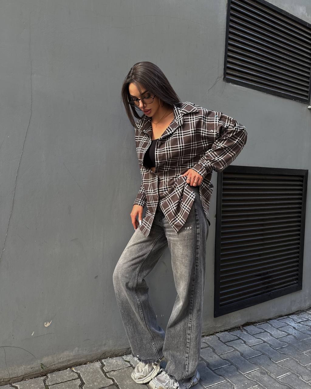 Сорочка-трансформер “Gaby” з мʼякої фланелі - Зображення 7