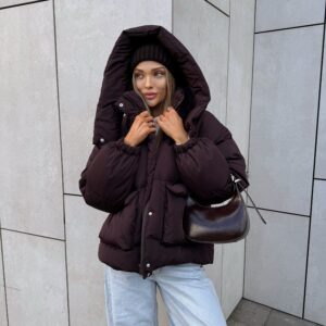 Пуховик “Amanda” з капюшоном