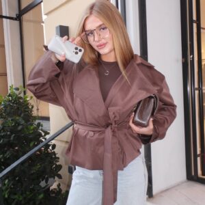 Тренч “Dafna” з поясом