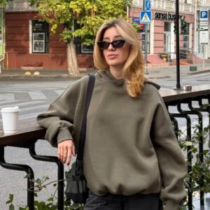 Худі на флісі “Mave” з куліскою