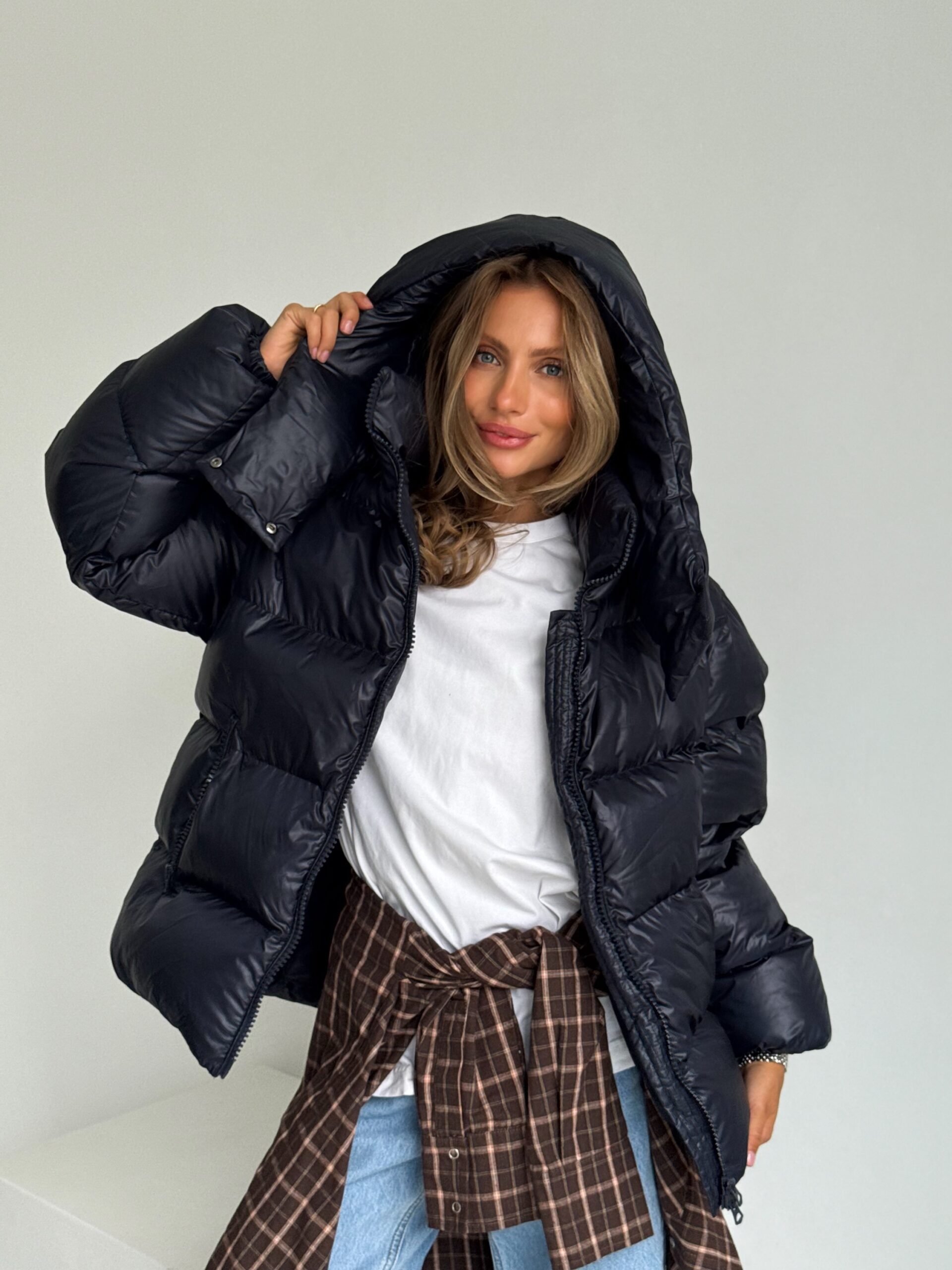 Пуховик “Midnight” із зйомним капюшоном