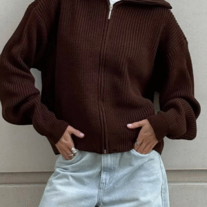 Вʼязана кофта “Aurora” на блискавці