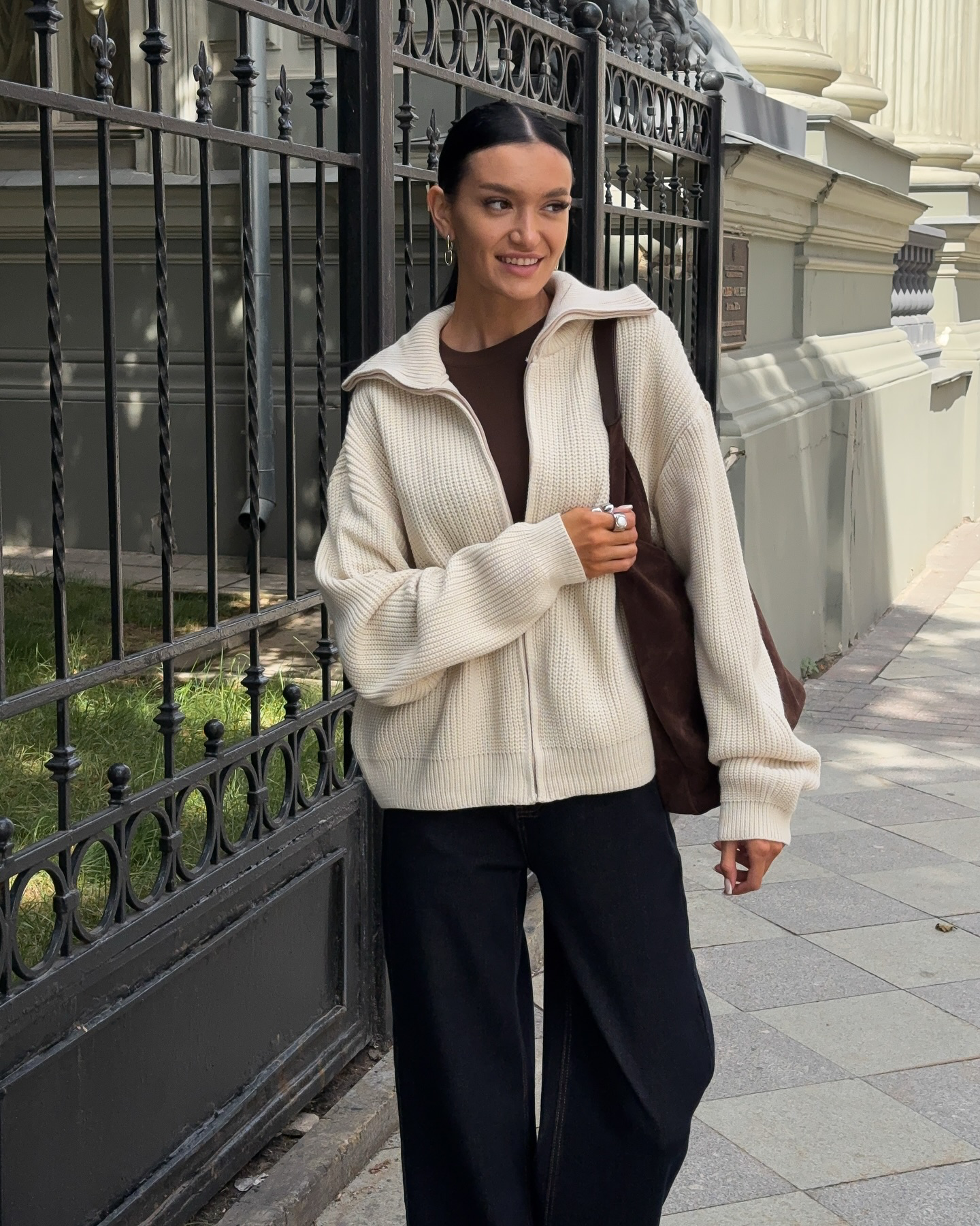 Вʼязана кофта “Aurora” на блискавці - Зображення 5