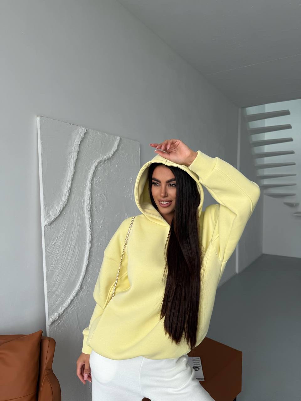 Худі на флісі “Warm” з куліскою - Зображення 10