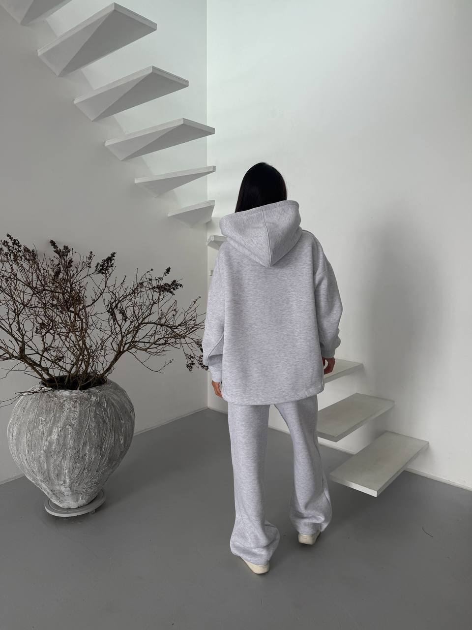 Худі на флісі “Warm” з куліскою - Зображення 6